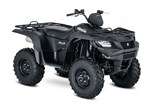 2018 Suzuki KingQuad 500AXi Power Steering Matte Bla